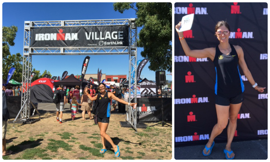 Obligatory "look at me, I'm going to race Ironman!" photos.